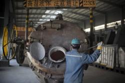 China manufacturing index dips