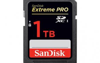 World’s First Memory Card for 1 Terabyte Created