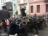 В Киеве задержали Саакашвили, а возле его дома начались потасовки