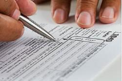 Fill in the bills correctly