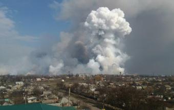 Внаслідок вибухів на арсеналах у Балаклії постраждала одна людина