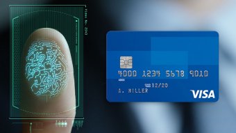 VISA встроит сканер отпечатка пальца в банковские карты