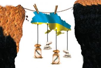Держборг України через девальвацію за місяць зріс майже на 47 мільярдів гривень