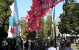 Trade Unions Protest against Introduction of Payment of Gas Monthly Fee