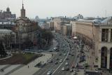 The move of transport along Khreschatyk Street is being temporary restricted