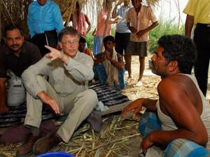 Bill Gates believes that there  will be no  poor countries in the world in 2035