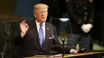 &laquo;Росію критикувати він не наважився&raquo; - деякі оглядачі дорікнули Трампу за промову в ООН