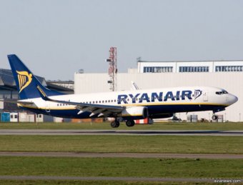 Ryanair назвал средний тариф в 2018 году