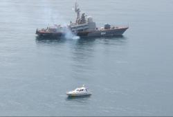 Біля Севастопольського загону морської охорони перебувають військовослужбовці ЧФ РФ