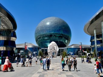 Назарбаев поделился планами использования объектов EXPO после ее завершения, Казахстан