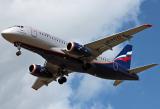 ВЕБ профінансував поставку трьох літаків Sukhoi Superjet 100 в Ірландію