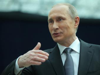 Путін коротко відповів на запитання про наступника