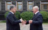 Порошенко встретил Лукашенко на Банковой