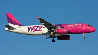 WizzAir запускает новый рейс Киев-Вена
