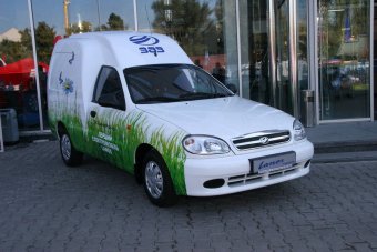 Укрпочта может закупить 100 электрофургонов ЗАЗ Lanos