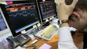 Российский рынок акций показал резкое снижение