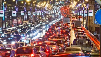В Киеве появятся светодиодные табло с информацией о загруженности дорог