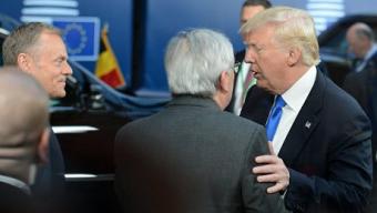 Трамп грубо відсунув прем'єра Чорногорії