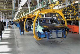 Автопроизводство в Украине выросло на 30,9%