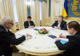 Успех Украины важен для украинцев и всего мира - встреча Петра Порошенко с Карлом Бильдтом