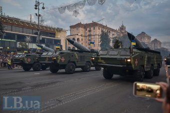 В Киеве прошла репетиция парада ко Дню Независимости
