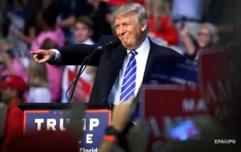 Трамп майже зрівнявся за популярністю з Клінтон