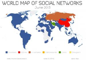 Facebook is the most popular social network in the world