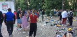 Центральний парк столиці після футбольних фанатів